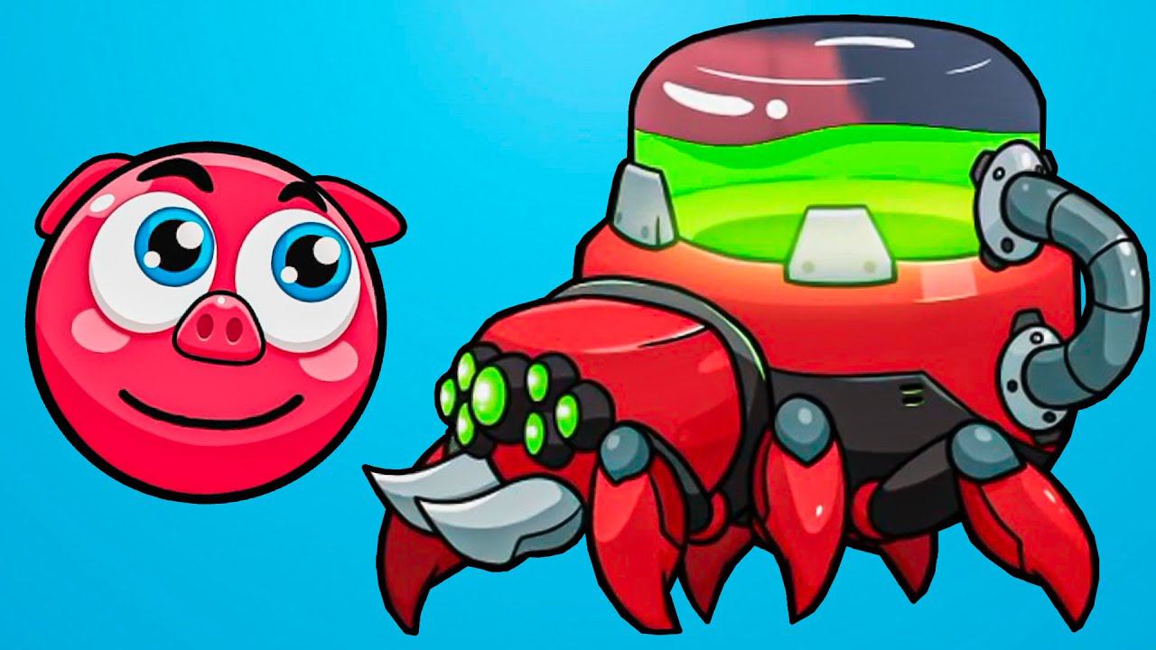 Несносный КРАСНЫЙ ШАР в ЗОМБИ городе. Серия 4. Мультик ИГРА Red Ball Hero Zombie City на Игрули TV смотреть онлайн