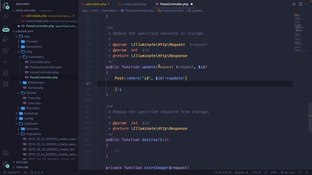 Updating Data Using Eloquent | Full Laravel 9 Course | Laravel For Beginners | Learn Laravel смотреть онлайн