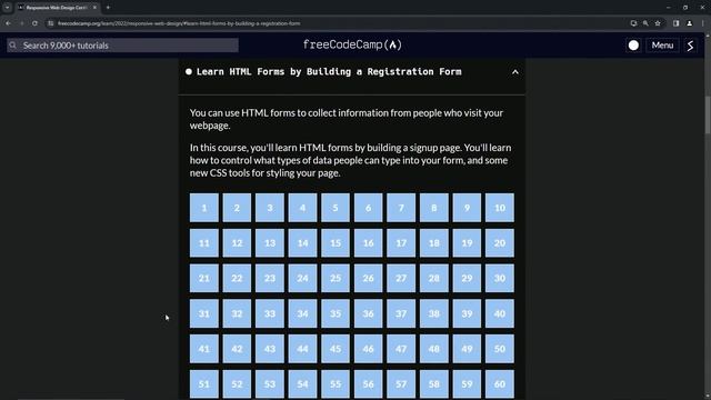 Learn HTML Forms by Building a Registration Form - Step 65 смотреть онлайн