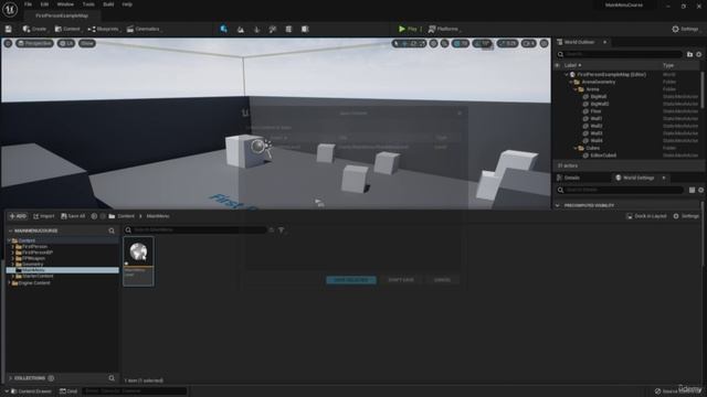 001 Creating a new level.mp4 смотреть онлайн