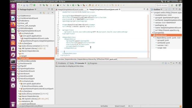 [Hindi] Eclipse IDE for spark applications using scala | SparkSubmit смотреть онлайн
