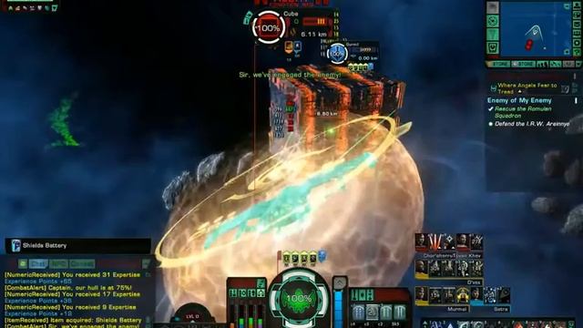 Romulans vs the Borg, I.R.W. Areinnye, Where Angels Fear To Tread - Star Trek Online смотреть онлайн