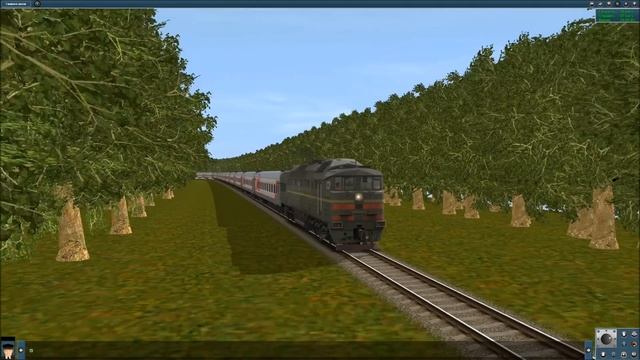 Trainz Simulator 12 Российские поезда смотреть онлайн