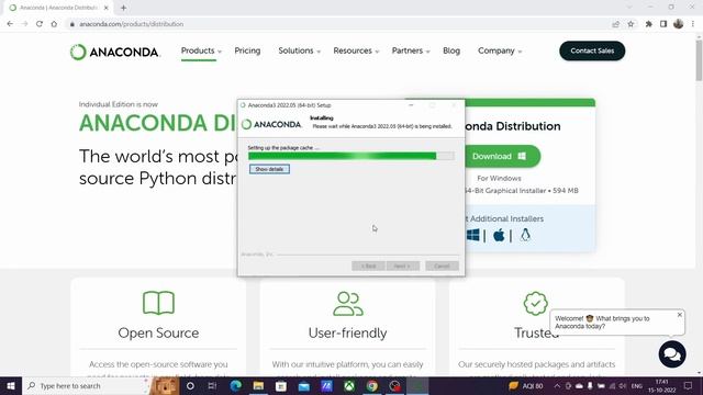 How to Install Anaconda and Jupyter Notebook In Windows 10/11 [2022] смотреть онлайн
