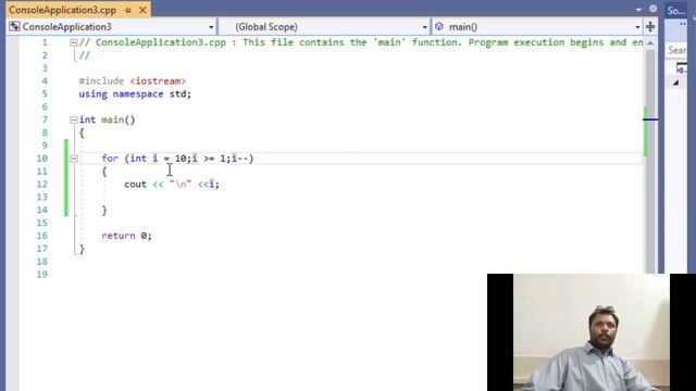 for & while loop | C++ смотреть онлайн