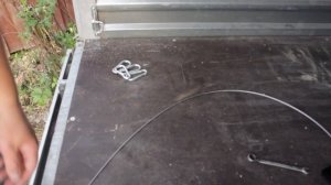 Доработка прицепа МЗСА 817701. Установка тросов на задний откидной борт