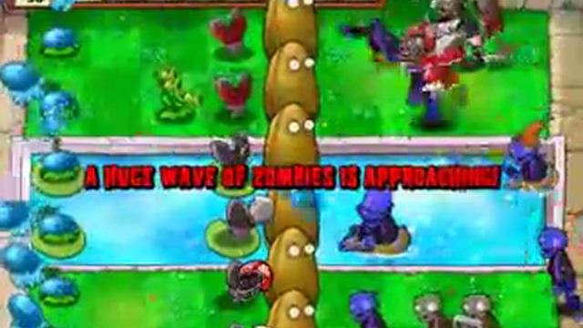 Plants vs Zombies Minigame: The Last Stand смотреть онлайн