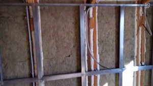 каркас из профилей под обшивку стен гипсокартоном