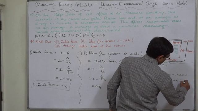Queuing Theory - 13 Single Server Model Calculating Idle Rate and Average Idle Time смотреть онлайн