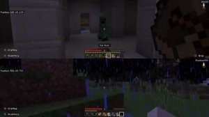 Minecraft split-screen play on PS5 PS4 EDITION