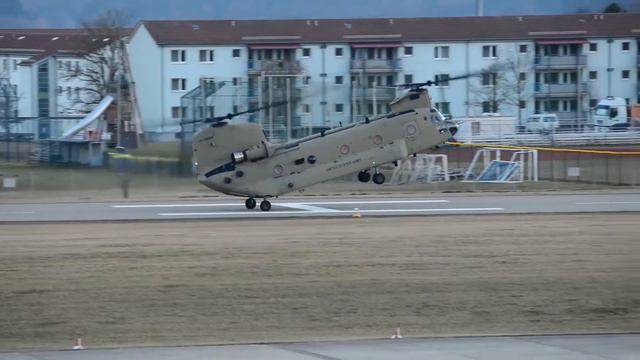 Chinook Helicopter Test Flight