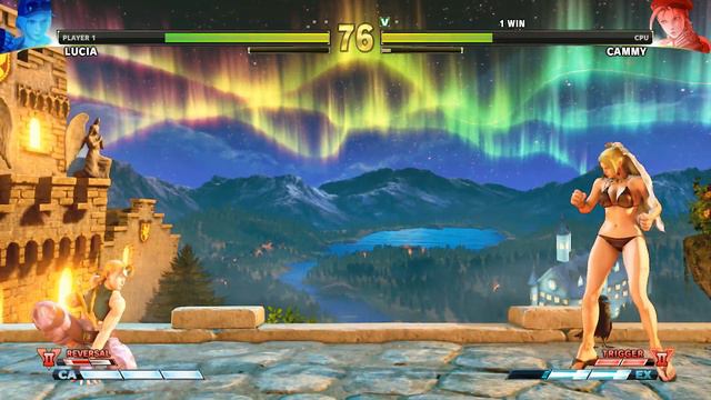 Street Fighter V AE Lucia vs Cammy смотреть онлайн