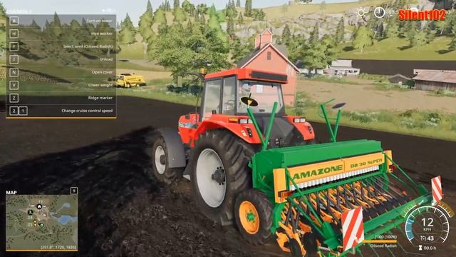 Farming Simulator 19 - Harvester Farm Tractor Driving | Real Tractor Farming Drive 3D смотреть онлайн