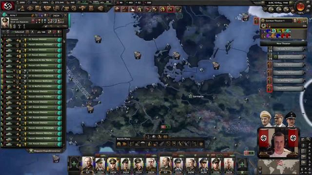 Let´s Play Hearts of Iron IV | No Step Back | German Reich | PART 18 смотреть онлайн