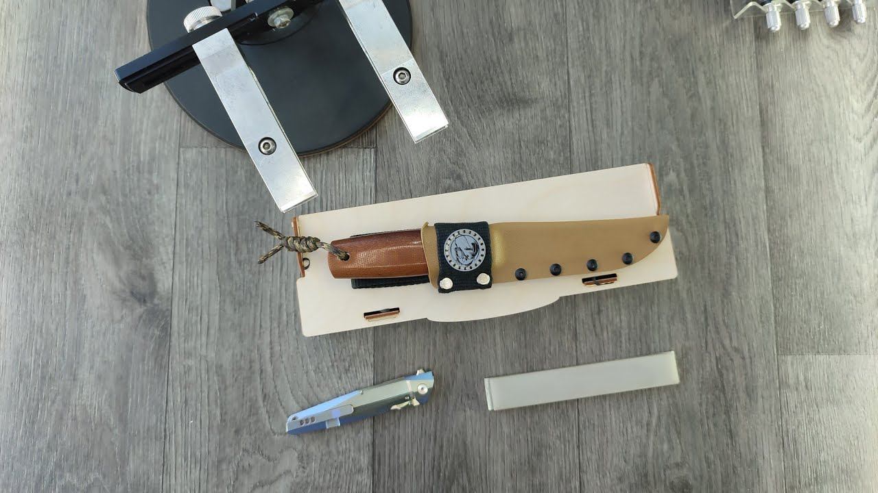 Заточка ножа для рыбалки Fisher сталь N690. "Техбарьер" (продан) смотреть онлайн