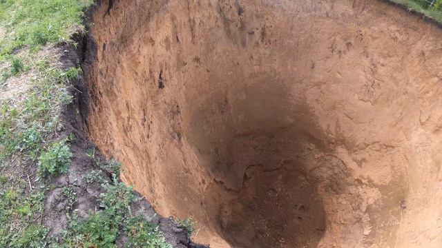 Карстовая воронка в Нижегородской области смотреть онлайн