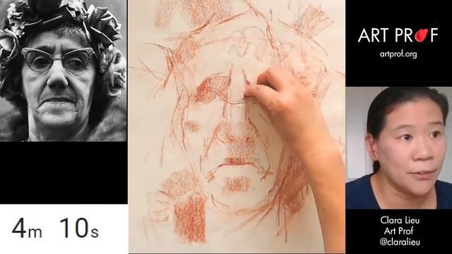 How to Draw a Quick Portrait: Step by Step Demo for Beginners смотреть онлайн