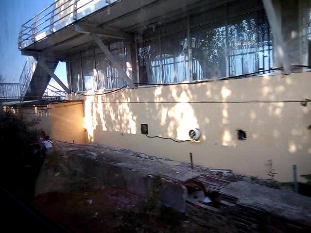 Перегон Айвазовская-Феодосия из окна плацкартного вагона смотреть онлайн