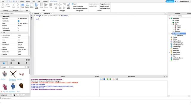 Roblox Scripting Tutorial: How to Script a Slide смотреть онлайн