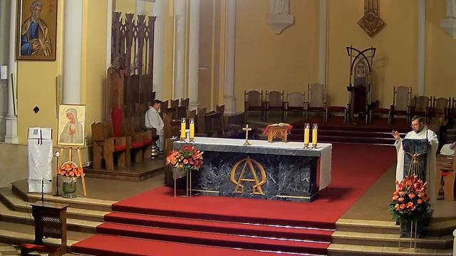 Св. Месса 01.10.2020 в 18:00 смотреть онлайн