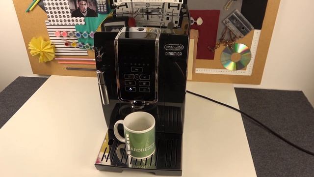How to Use Steam Nozzle on DELONGHI Dinamica Ecam 350.55 Coffee Maker - Make Foamed Milk on DeLongh смотреть онлайн