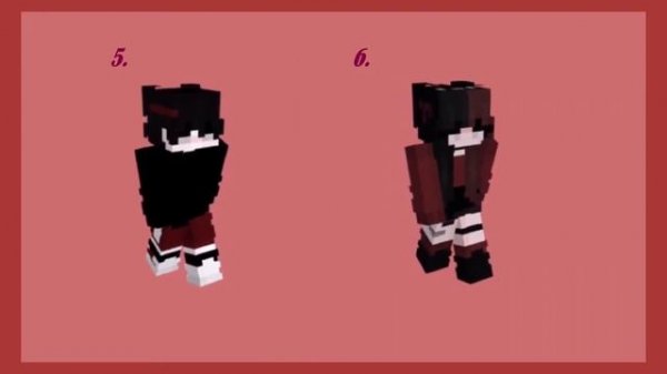 matching minecraft skins 2021 // *with all the links* #7
