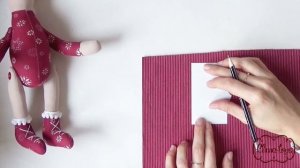 Как сшить Новогоднего мышонка Тильда в штанишках + розыгрыш Мастер-класса по пошиву овечки!