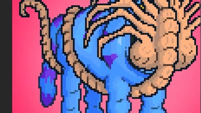 Our pixel art process using Adobe Photoshop смотреть онлайн