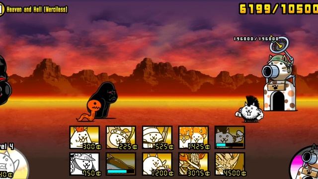 Пытаюсь пройти Courts of Agony • Heaven and hell (Battle cats) смотреть онлайн