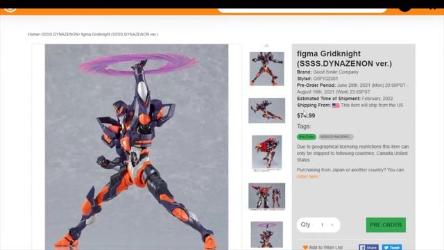 Cyber Knight Circular Beam!!!! Figma Gridknight (SSSS. Dynazenon ver) смотреть онлайн