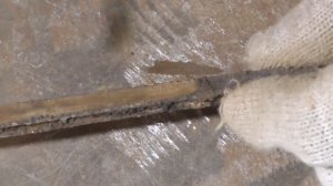 Мех.чистка штык и кованый нож. Реставрация холодного оружия.