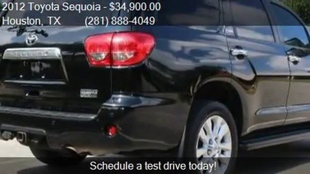 2012 Toyota Sequoia Platinum 4x2 4dr SUV (5.7L V8) for sale смотреть онлайн
