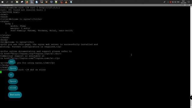 Установка NGINX в Fedora Rawhide [ Fedora 31 ] смотреть онлайн