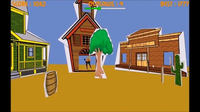 Cardboard Cowboys, free game from Galatic Droids смотреть онлайн