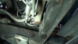 Замена крана отопителя на НИВА. Кран потёк, поксипол не помог.