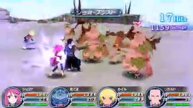 Tales of the World Radiant Mythology 3: Cheria Barnes Gameplay смотреть онлайн
