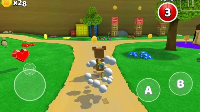 Прохожу Super Bear Adventure 1 часть