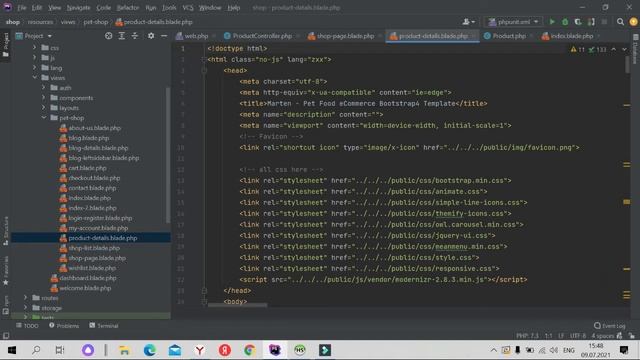 Интернет магазин на Laravel урок 6. Открытие страницы товара по ссылке смотреть онлайн