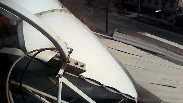 Такого еще не видели как сворачивает спутниковую антенну смотреть онлайн