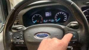 Ford Transit 2019 service / oil reset