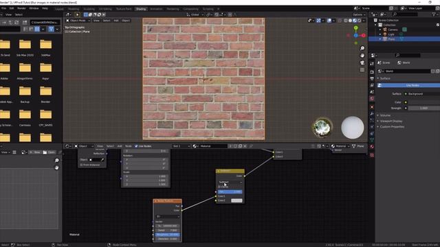 How to blur textures in material nodes Blender 2.9 and 3.0 Quick Tips Series смотреть онлайн