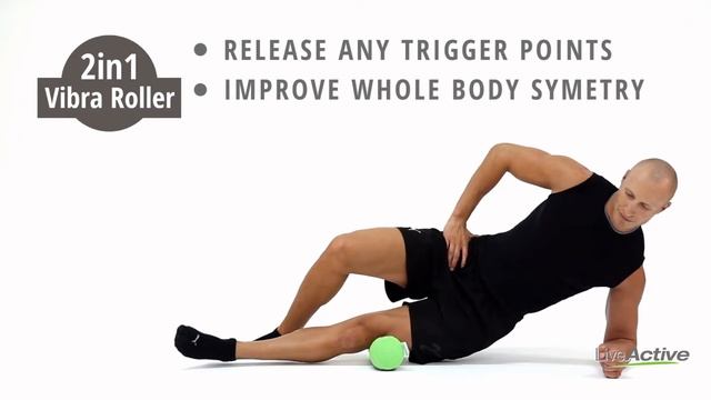 Gymbit 2in1 Vibra Roller - 5min a day benefits #3 смотреть онлайн