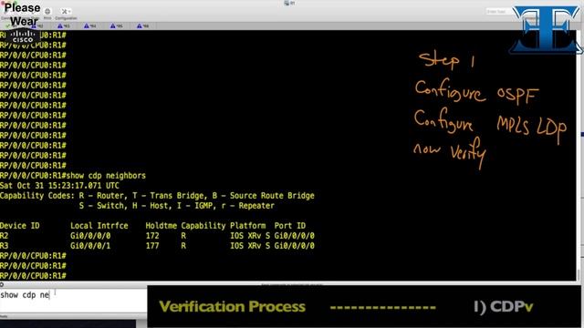 Cisco Segment Routing - Lab 1 - "SR with MPLS Dataplane" смотреть онлайн