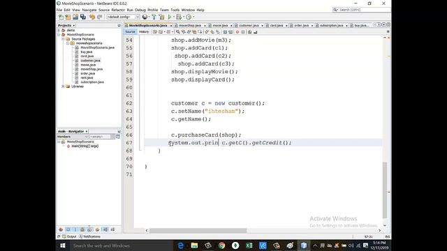 Object oriented Programming Movie Shop Scenario Java part 03 смотреть онлайн