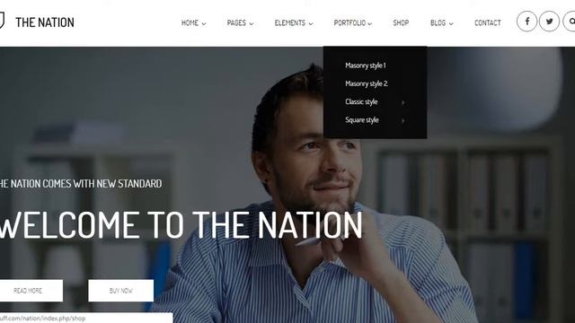 Joomla шаблон Nation 1.3. Virtuemart скачать бесплатно смотреть онлайн