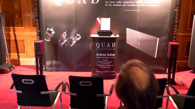 Quad HiFi NEW Artera Solus CD Amplifier All in one S1 Speakers @ Bristol Show 2018 Sound & Vision смотреть онлайн