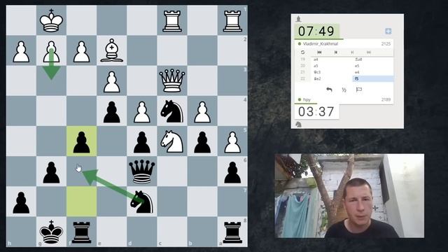 The importance of understanding pawn breaks · Training Game смотреть онлайн