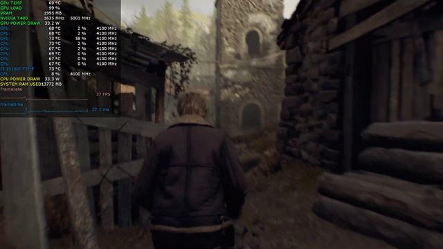 Resident Evil 4 REMAKE 2023 ON NVIDIA T400 | I3 10100F | 16GB RAM | AMD FSR | 1080P PLAYTHROUGH смотреть онлайн