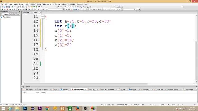 C programming in Kannada - 26 | arrays in Kannada смотреть онлайн