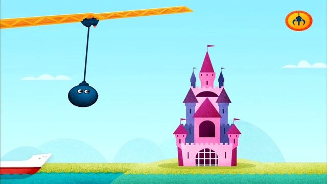 Видео для детей - Подъёмный Кран и смешные блоки. Развивающие игры для малышей смотреть онлайн